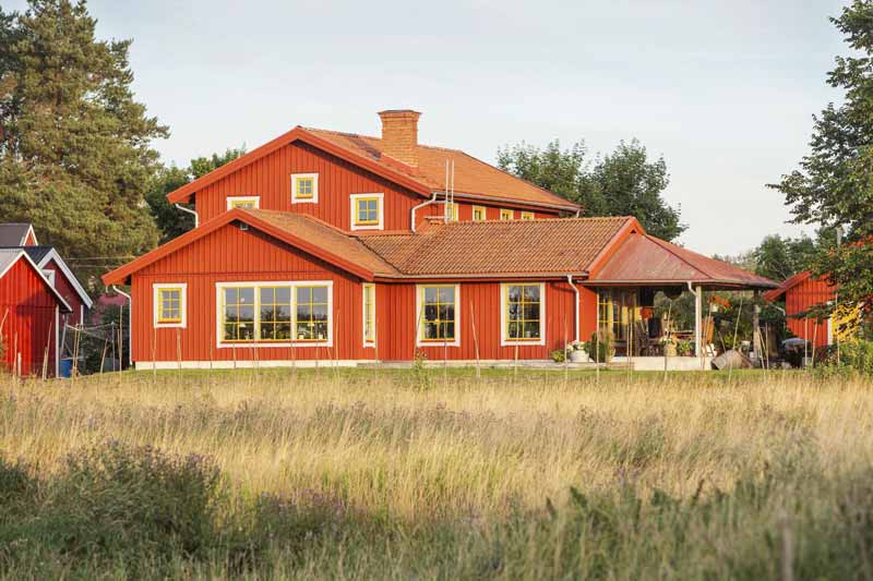 Falu Rödfärg Original Red – Authentic Swedish Facade Paint from Sweden | 10L